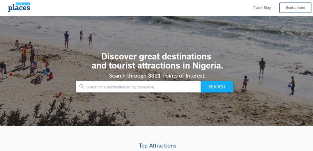 Search for your favourite vacation spots