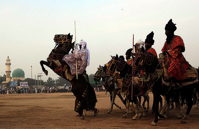 Horse Riding at Kano Durbar