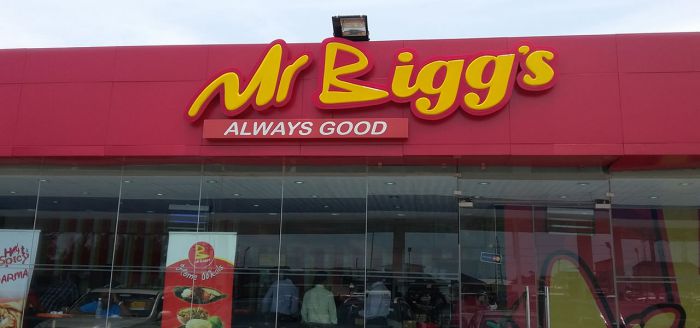 Mr Biggs, one of the best fast food restaurants in Lagos