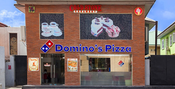 Domino's pizza, fun places for a date in Lekki hotels.ng
