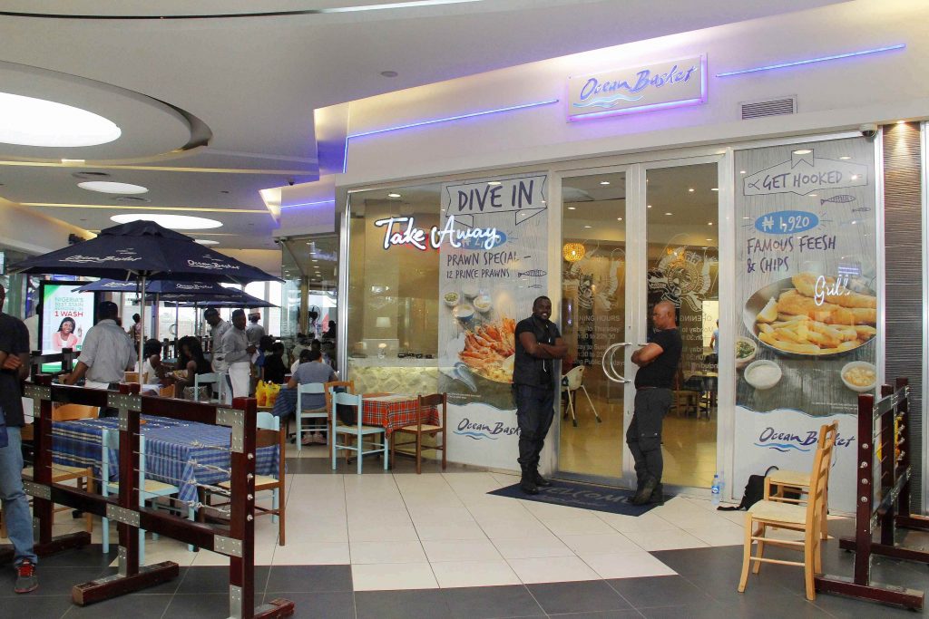 ocean basket at the ikeja city mall lagos