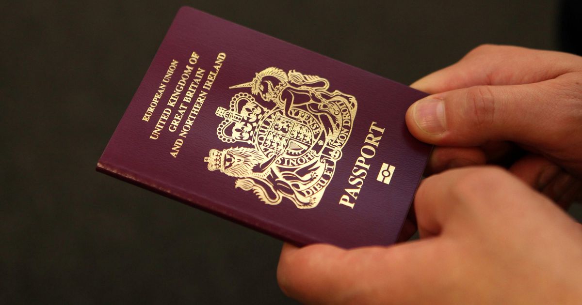 uk passport