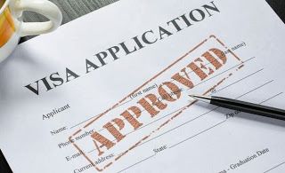 Approved visa application