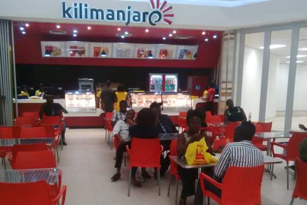 Kilimanjaro Restaurant setting