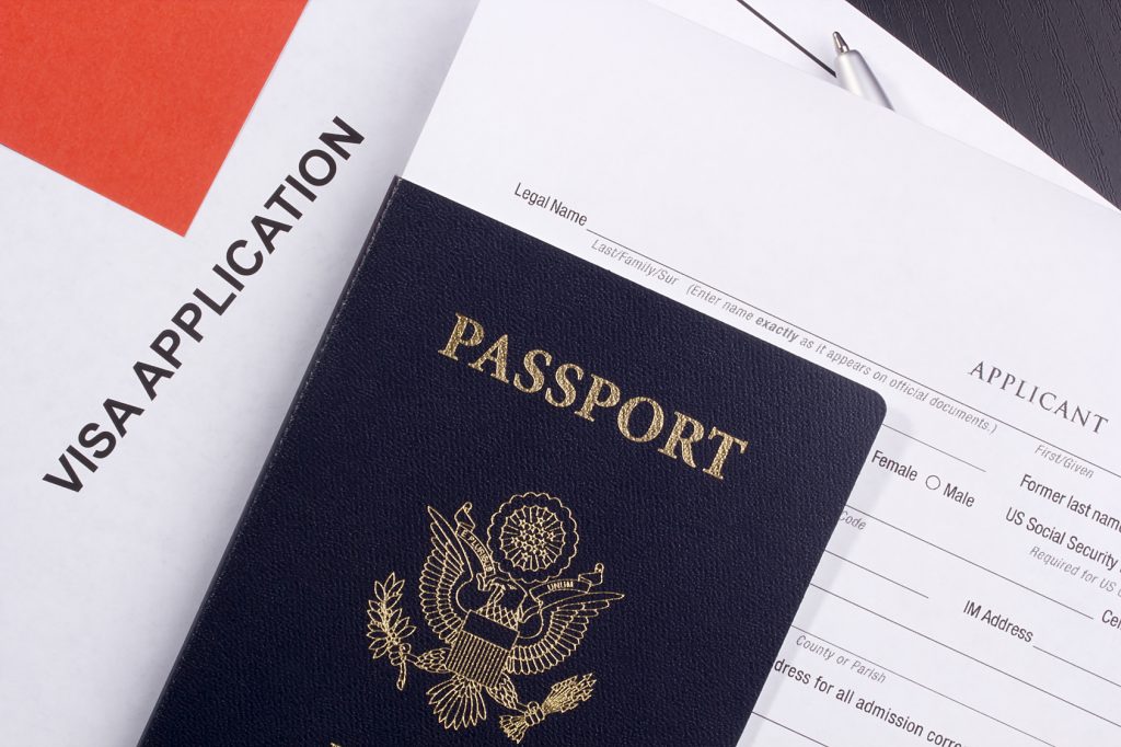 visa processing service rendered by travel agents