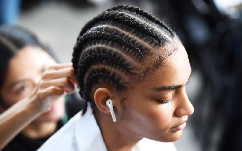 All about hair: cornrows