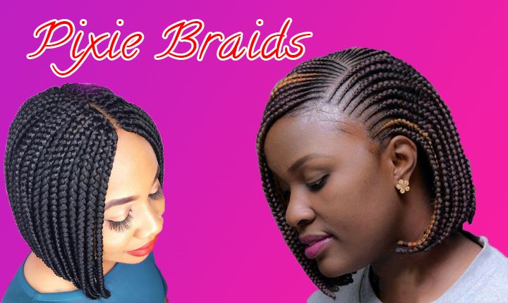 All about hair: pixie braids