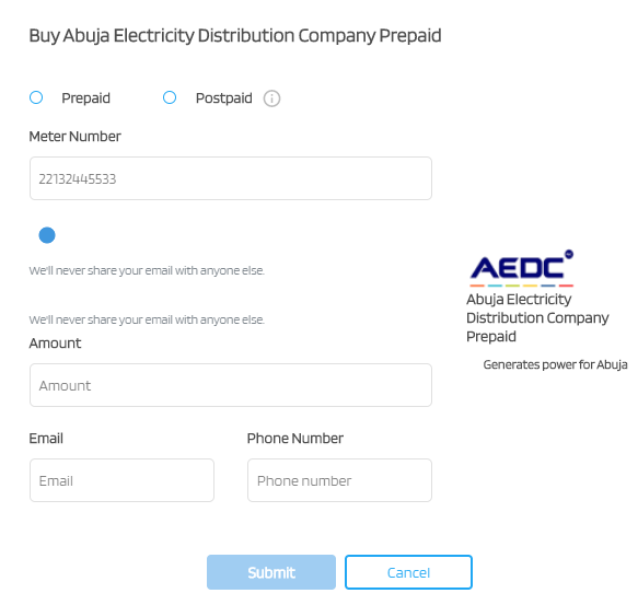 schuintrekken koolhydraat Verzending How To Recharge AEDC Electric Meter Online - Hotels.ng Guides