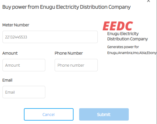 How to buy EEDC prepaid meter online using power.ng