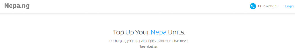 how to recharge prepaid electricity meter using nepa.ng