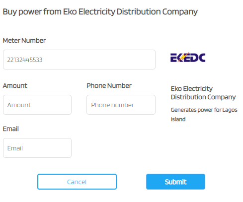 How to recharge Eko Electricity (EKEDC) meter online
